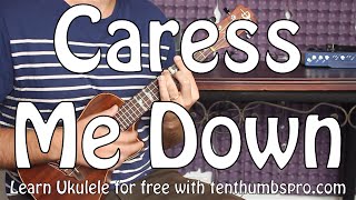 Caress Me Down  Sublime  Ukulele Reggae Tutorial [upl. by Akir]