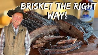 How to Smoke a Brisket RIGHT  An Easy StepByStep Guide [upl. by Merilee751]