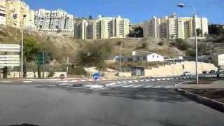 Drive to Zefat and up Mount Meron Israel [upl. by Garth]