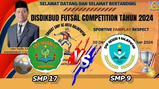 SMP 17 VS SMP 9DESDIKBUD FUTSAL COMPETTION SMP TH 2024 [upl. by Aholah]