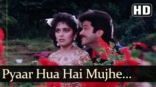 Pyar Hua Hai Mujhe  Anil Kapoor  Madhuri Dixit  Jamai Raja Bollywood Songs [upl. by Enilrek]