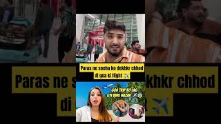 SnehaSachdeva26 parasthakralvlogs6489 Dono jarhe the Goa mile airport mein snehasachdeva26 [upl. by Aelhsa]