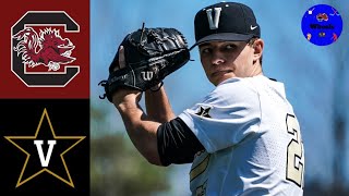 Jack Leiter No Hitter All 27 Outs  2 Vanderbilt v 16 South Carolina  College Baseball Highlights [upl. by Yahsed]