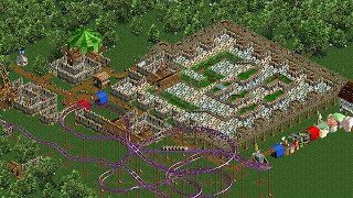 090824 Roller Coaster Tycoon for Android  Wacky Worlds  Dark Age  Robin Hood [upl. by Herbert]