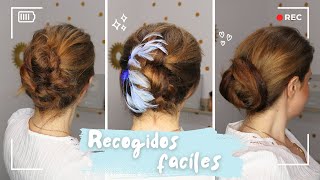 IDEAS FACILES DE RECOGIDOS en 5 MINUTOS [upl. by North]