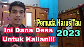 Dana Desa Untuk Pemuda dan Pemudi Karang Taruna Prioritas Penggunaan Dana Desa 2023 [upl. by Ydnyc559]