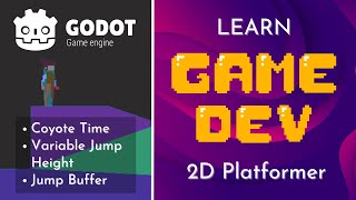 Make a 2D Platformer Prototype in Godot No Assets Needed [upl. by Lozar]