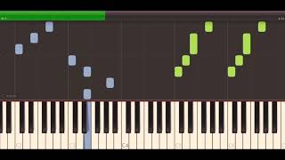 Vasija de Barro Synthesia Piano Tutorial [upl. by Brok783]