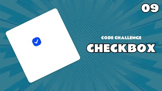 Creating Checkbox using HTML amp CSS  Day 09  Villain [upl. by Haim963]