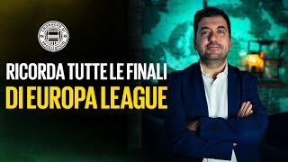 RICORDA TUTTE le finali di EUROPA LEAGUE [upl. by Rosalie723]