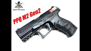 UMAREXVFC Walther PPQ M2 GBB V2Gen2新版開箱測試 [upl. by Ahsinaw]