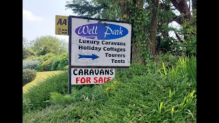 Well Park Touring Caravan Park New Hedges Tenby Saundersfoot [upl. by Yttam]