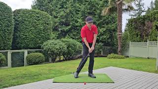 Golf Swing Feeling 14  How to Let the Clubhead Square Up Automatically at Impact [upl. by Diarmuid990]