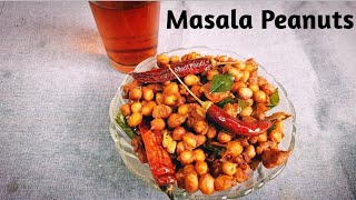 Masala Peanuts  Natural Cooking Sound  Masala Kappalandi Recipe [upl. by Laohcin197]