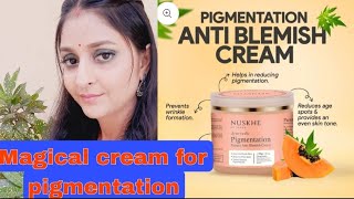 Nuskhe By Paras pigmentation cream honest review [upl. by Aihtnys825]