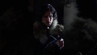 Lord Commander Mormont Honor John Snow with his family sword [upl. by Sofko]