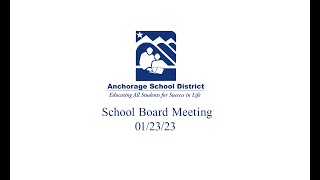 20230123 ASD School Board Meeting [upl. by Tnomal]