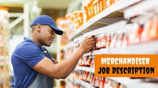 Merchandiser Job Description  Merchandiser Work  Merchandiser Job Roles and Responsibilities [upl. by Navert]