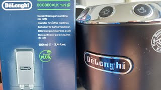 DeLonghi Dedica EC685 vízkőmentesítés [upl. by Anairb967]