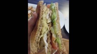 My Sweet Chilli Chicken Triple Decker Sandwich [upl. by Aieken37]