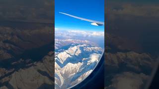 Himalaya from 33000 feet 😱 shorts himalayas [upl. by Leber515]