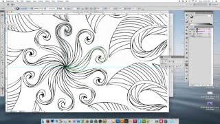 Creation of a coloring page [upl. by Sherlock]