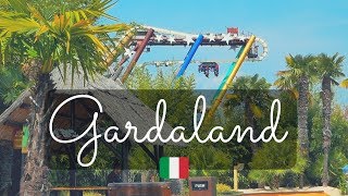 Amusement Park Gardaland 2019  Best attractions in 10 mins [upl. by Ititrefen610]