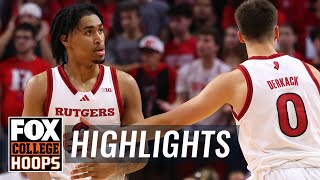 Wagner Seahawks vs No 25 Rutgers Scarlet Knights Highlights  FOX College Hoops [upl. by Nathanson]