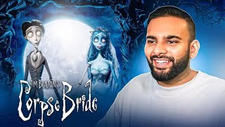 FIRST TIME WATCHING THE CORPSE BRIDE 2005 MOVIE REACTION [upl. by Enimisaj]