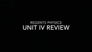 Regents Physics Electricity amp Magnetism Review [upl. by Ardnekal]