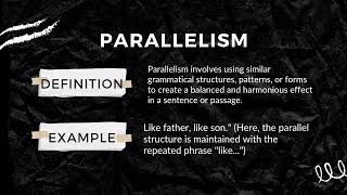 Foregrounding amp Parallelism  Explanation  Examples linguistics stylistics linguistica [upl. by Ellmyer]