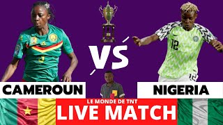 🔴CAMEROUN 🇨🇲  NIGERIA 🇳🇬 🚨LIVE MATCH🚨MATCH EN DIRECT🔥CAN FEMININE MAROC 2022🔥WAFCON 2022 [upl. by Crooks]