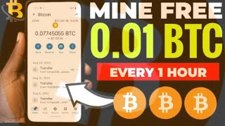 Mine free BTC without investing no minimum withdraw Free Bitcoin Mining Site [upl. by Leiva]