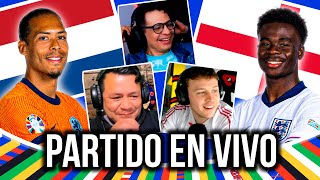 🔴 PAÍSES BAJOS vs INGLATERRA  Euro 2024  Reacción EN VIVO [upl. by Daniels]