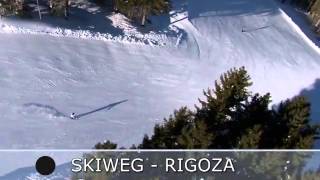 Pinzolo ski slope SkiwegRigoza [upl. by Nuawad]