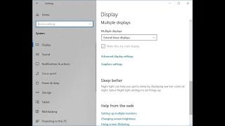 SOLVED Windows 10 Advanced Display Settings Missing [upl. by Ullman405]