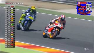 Valentino Rossi vs Pedrosa duel terbaik sepanjang masa [upl. by Lrad]