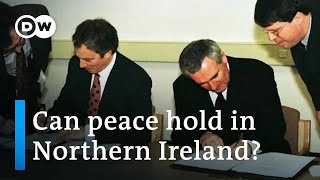 Northern Ireland marks 25 years since Good Friday peace deal  DW News [upl. by Desma788]