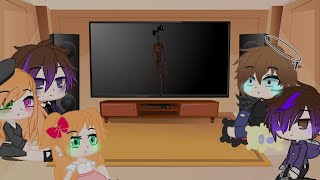 Afton family reacting to Siren head Reupload [upl. by Keverian]