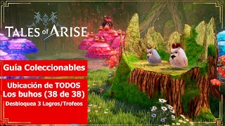 Tales of Arise  Guía de Coleccionables  Ubicación de TODOS los buhos 38 de 38 [upl. by Kendell]