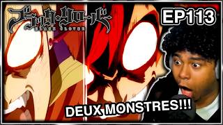 LES DEUX FAUVES FLAMBOYANT  Black Clover EP113 Réaction [upl. by Zonnya]