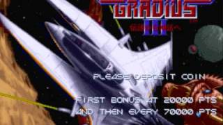 Gradius 3 OST  Departure for Spacewmv [upl. by Ianthe]