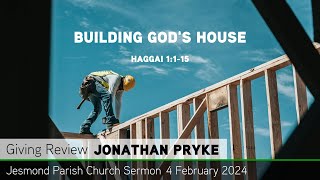 Haggai 1115  Building Gods House  Jesmond Parish  Sermon [upl. by Lemal]