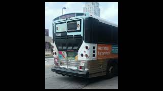 Audio Clip NJ Transit 2019 MCI D4500CT 19126 [upl. by Orelu]