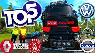 🔝TOP 5 TRUCKS MODS ETS2 MARCH 2019 134 Download🔝 [upl. by Jacquie]