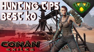 Thrall Hunting Tips and Best Knock out tool  Conan Exiles 2020 [upl. by Ap]