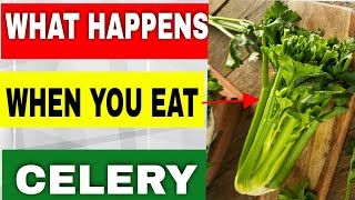 This is What Happens when you eat Celery Daily10 Celery Health benefits [upl. by Claiborn]