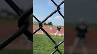 Judah’s single at Father McGivney vs MCS baseball  Sept 2024 [upl. by Yttap355]