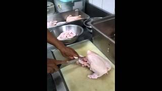 How to debone a chicken in less than 1 minute [upl. by Amand]