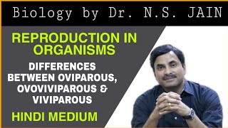 Differences between Oviparous Ovoviviparous amp Viviparous Reproduction in Organisms Hindi Medium [upl. by Sokcin]